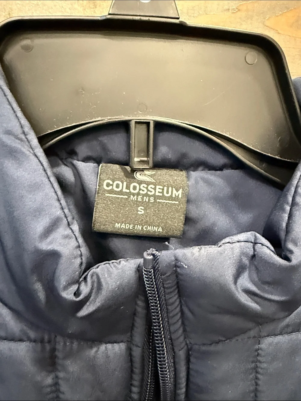 Colosseum Gray Quilted Vest